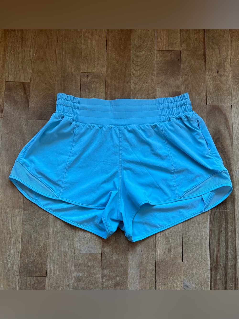lululemon athletica Women's Light Blue Athletic Shorts